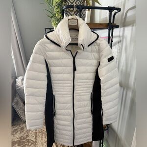 Calvin Klein Women's Two-Tone Puffer Jacket